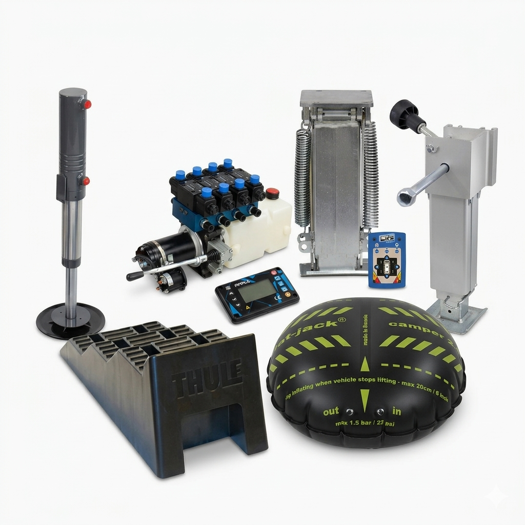 Stützen & Hubsysteme