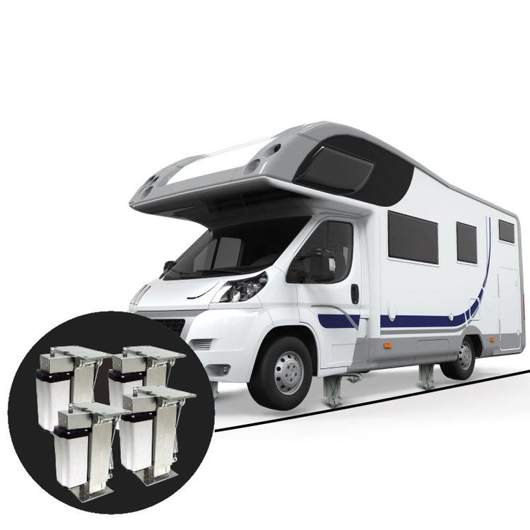 TESA AutoLift Hubstütze montiert am Wohnmobil