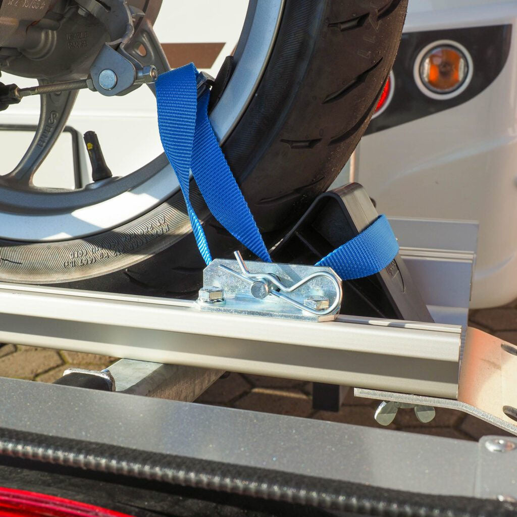 Motorradträger 130 kg klappbar für Wohnmobile – Detailbild 11