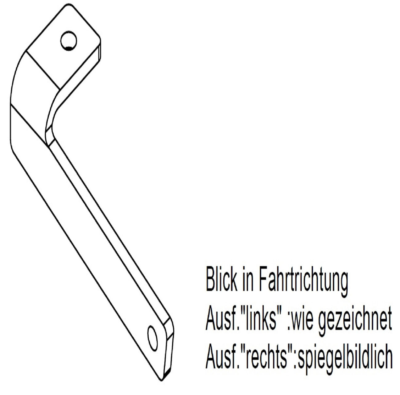 Gegenhalter links Fiat Ducato X250 – Ersatzteil für Wohnmobil und Anhängerkupplung