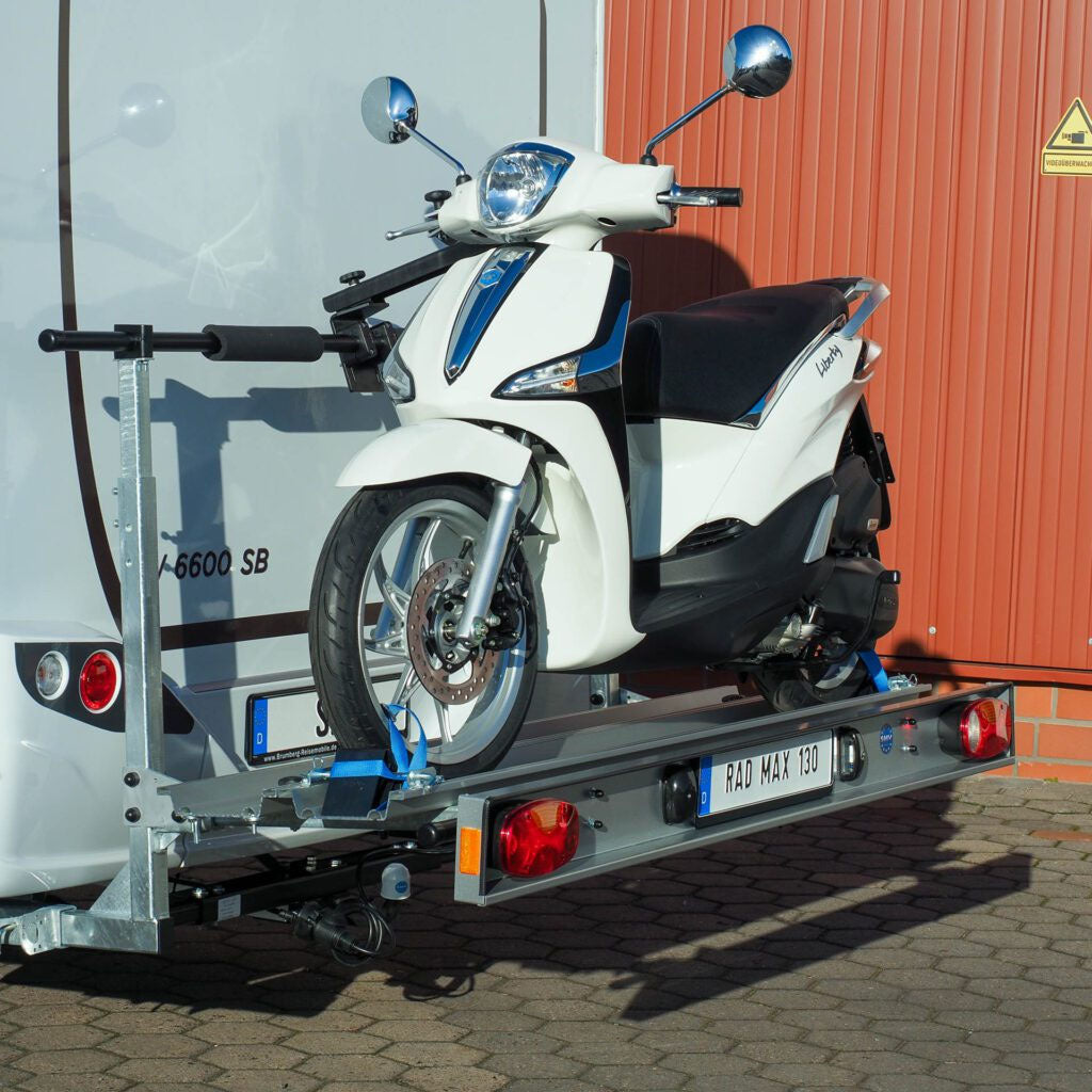 Motorradträger 130 kg klappbar für Wohnmobile – Detailbild 2